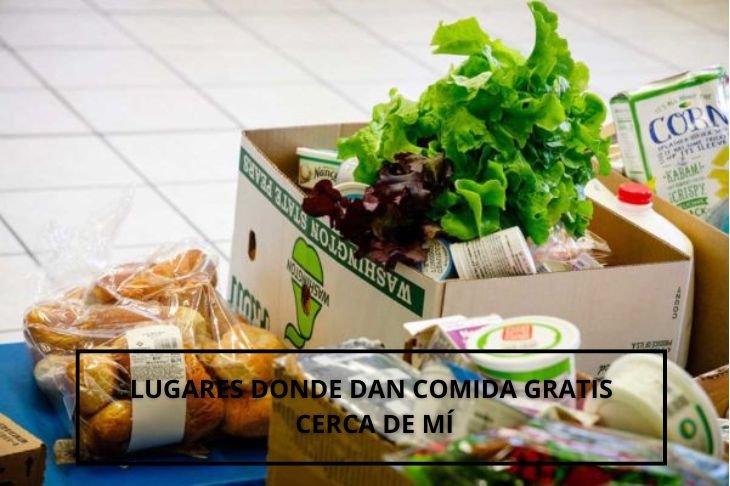 Lugares donde dan comida gratis cerca de mí
