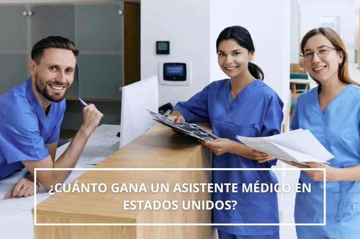 cuanto gana un asistente medico en Estados Unidos